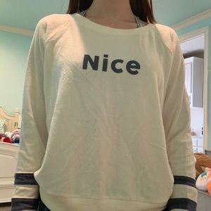 “Nice” Pajama Shirt